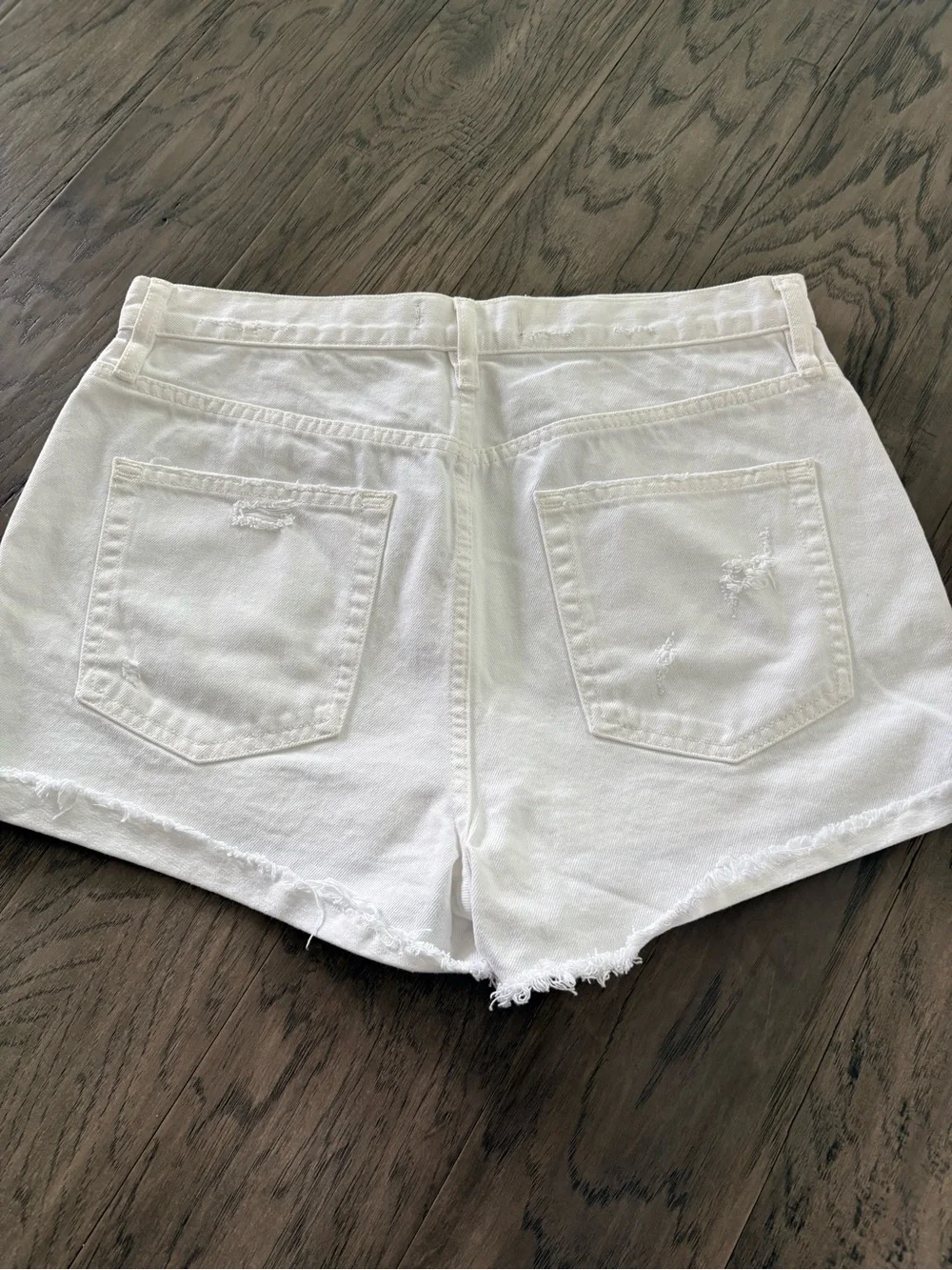 We The Free Distressed Denim Shorts
